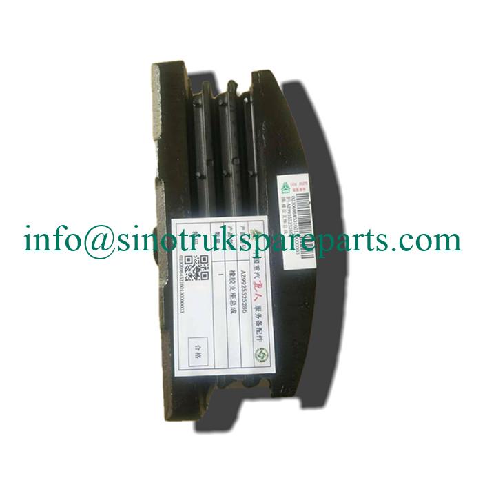 Xe tải Sinotruk Howo WG9925525286 lắp lò xo lá