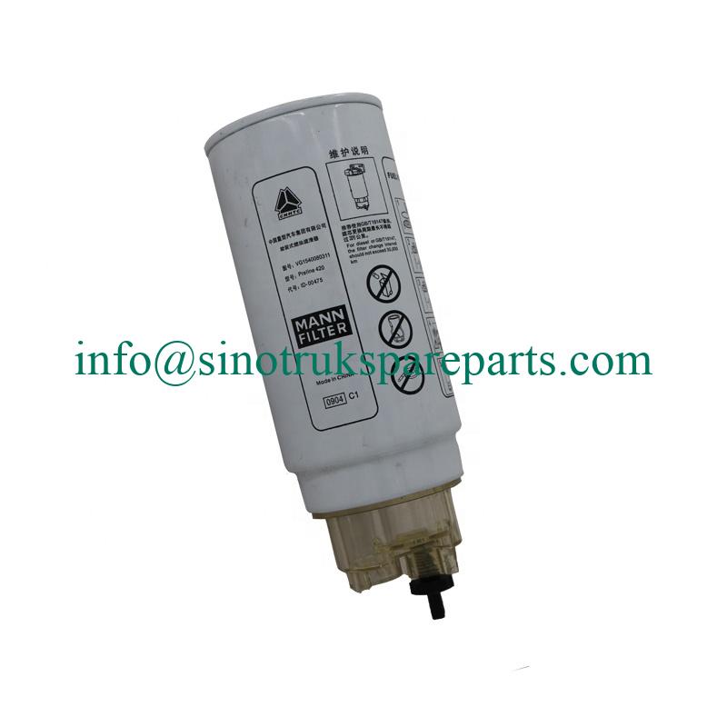 HOWO Engine Filter VG1540080311 WATER SEPARATOR FUEL FILTER