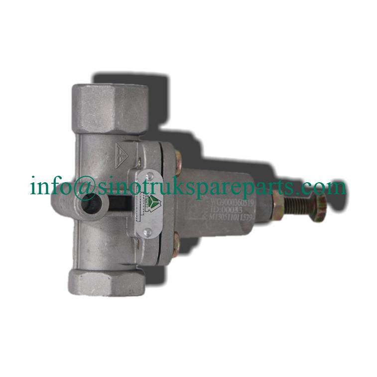 Phụ tùng Sinotruk Howo Van giảm áp WG9000360519