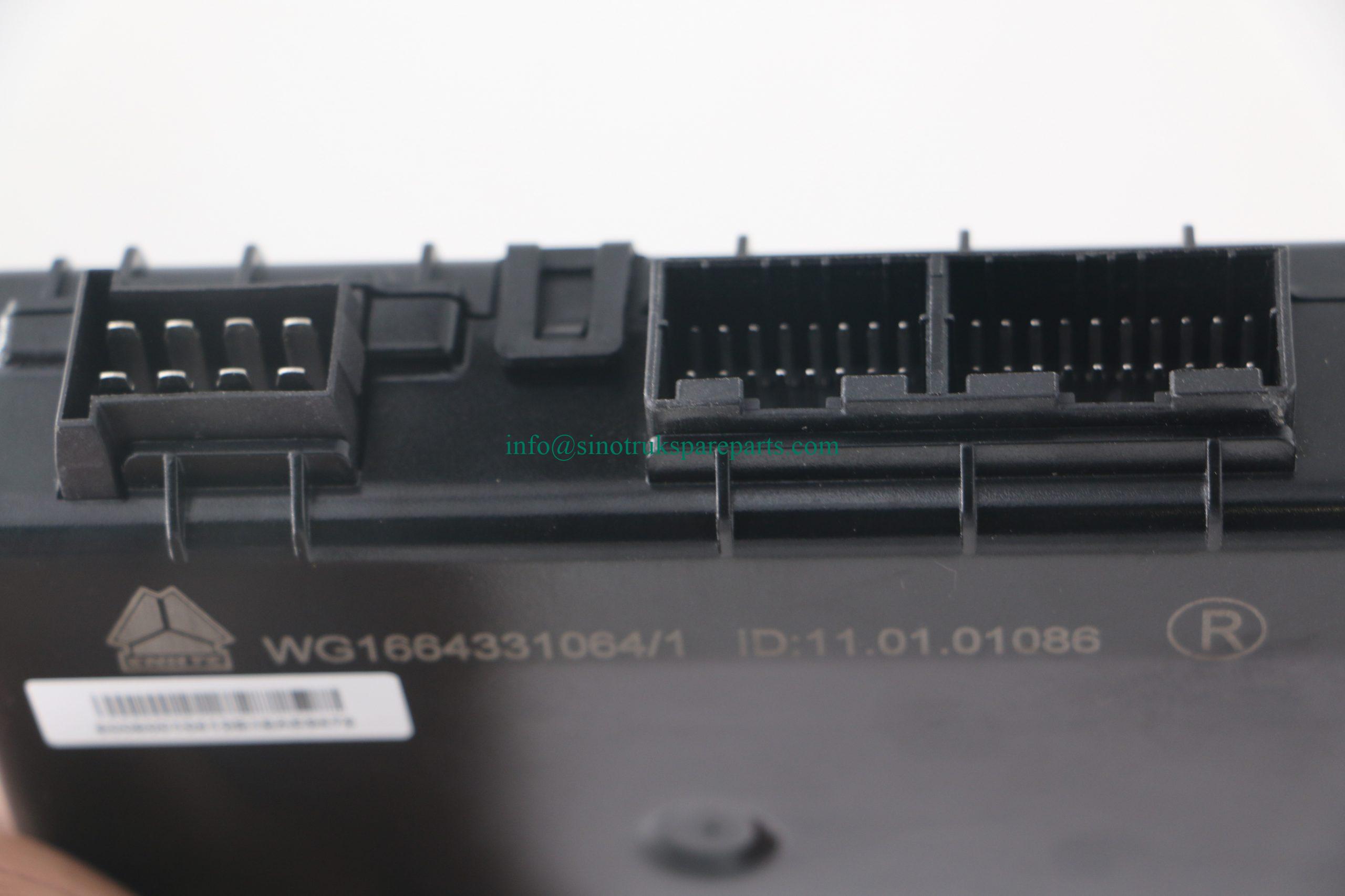 Howo A7 spare parts truck door switch controller WG1664331064