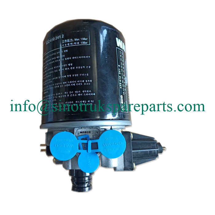 SINOTRUK Repuestos WG9000360521 secador de aire completo