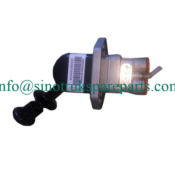 Sinotruk HOWO Auto ຊິ້ນສ່ວນອັດຕະໂນມັດ Hand Brake Valve WG9000360522