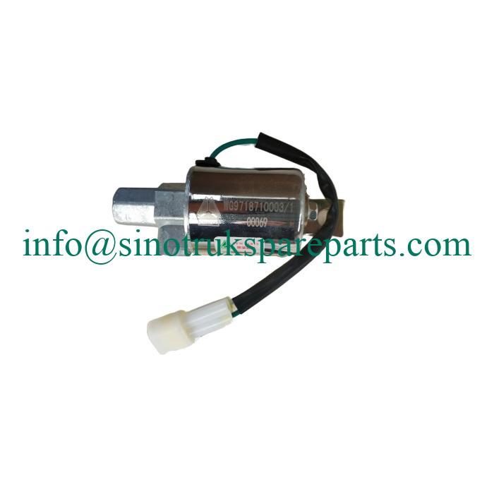 ພາກສ່ວນ howo WG9718710003 ວາວ solenoid ວໍ