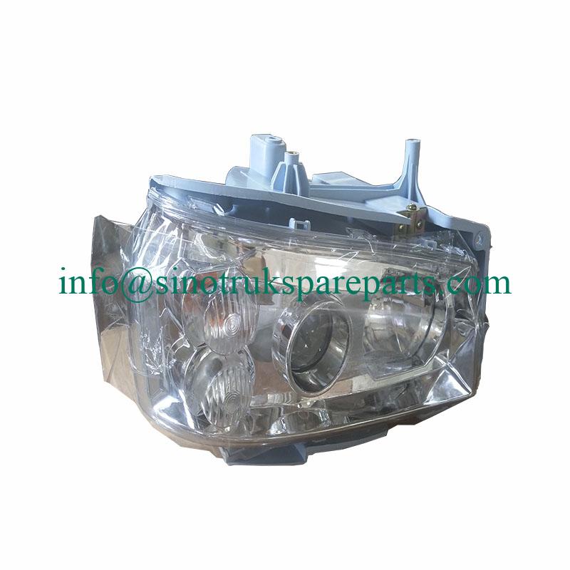 Phụ tùng xe tải Sinotruk Howo Đèn pha trước WG9719720001