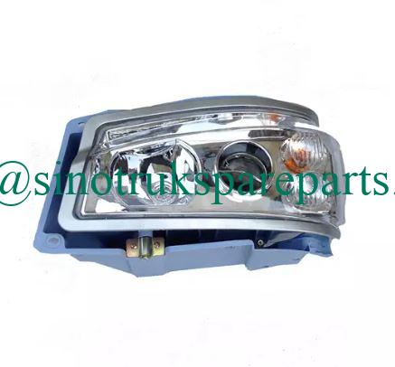 Phụ tùng xe tải SINOTRUCK HOWO Phía trước bên trái & Đèn pha bên phải Assy WG9719720002