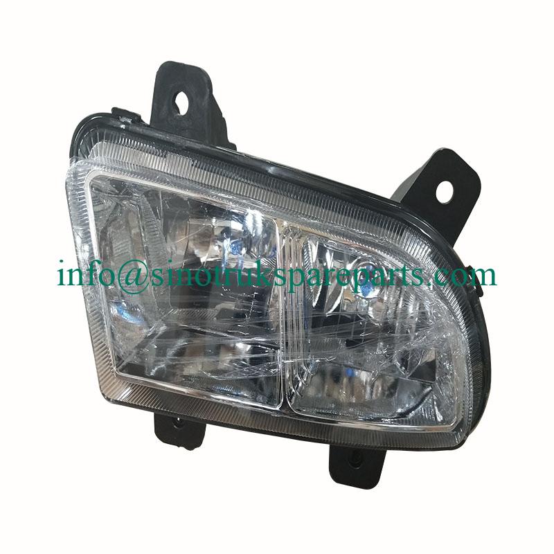 Phụ tùng xe tải Sinotruk Howo Lắp ráp đèn bên phải WG9719720026
