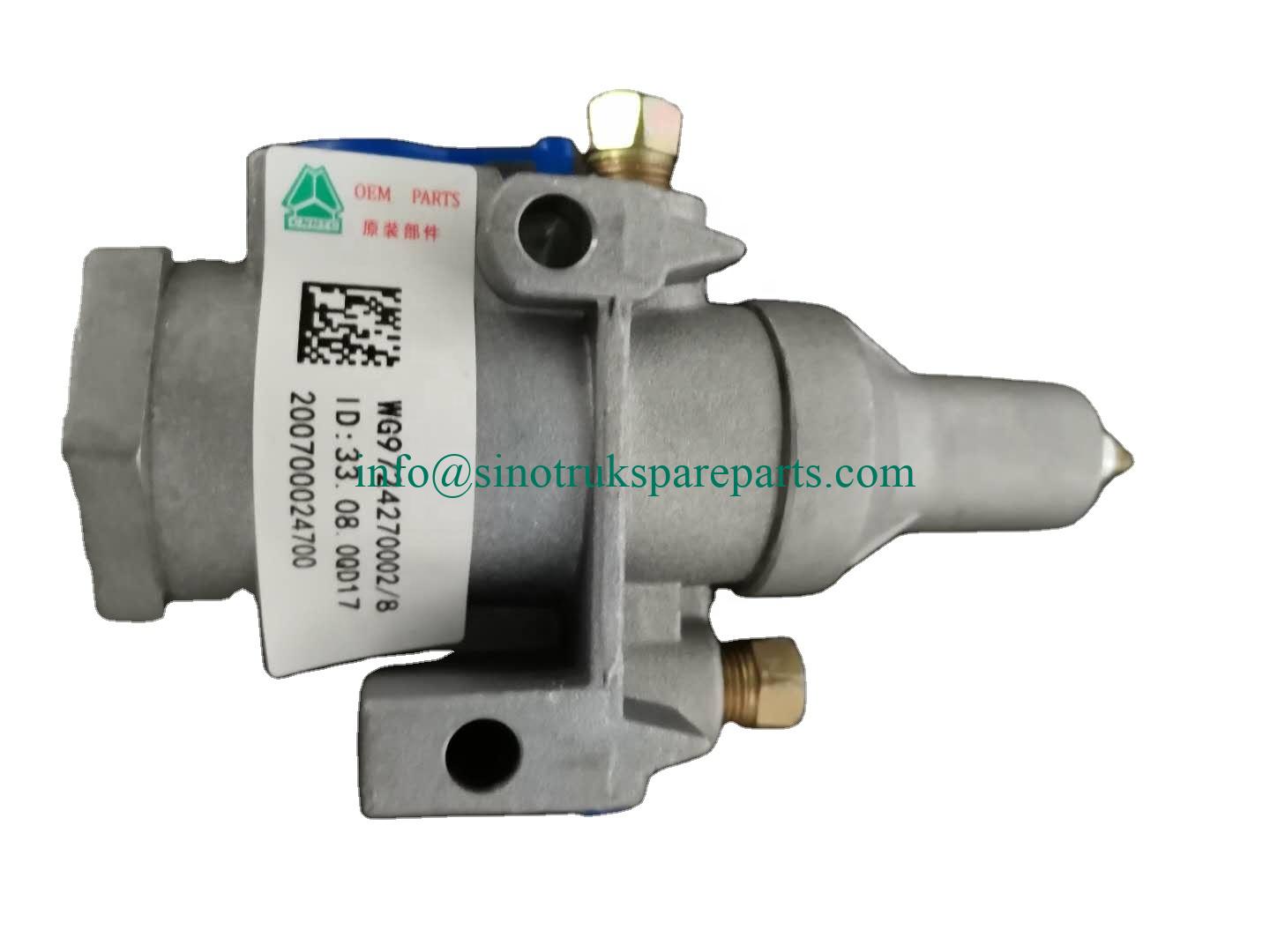 Katup Tekanan Filter Udara Sinotruk Howo WG9724270002