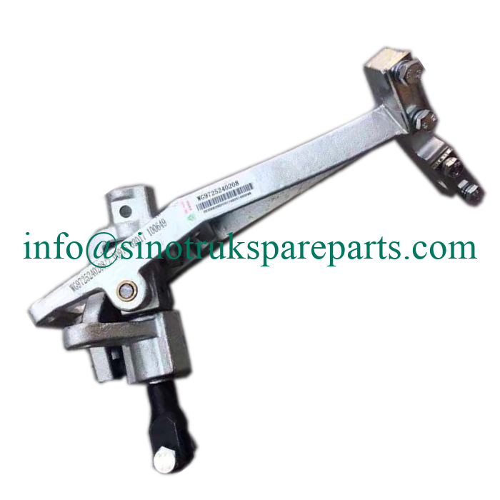 SINOTRUK HOWO Truck Parts WG9725240208 ناقل الحركة رافعة مناور