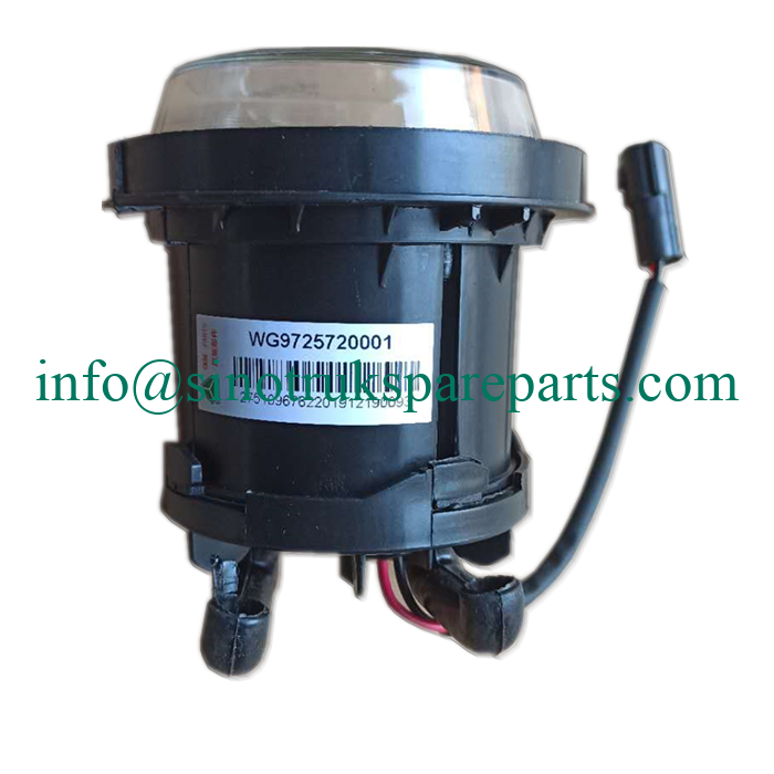 Phụ tùng xe tải SINOTRUK WG9725720001 Đèn sương mù Xe tải khai thác