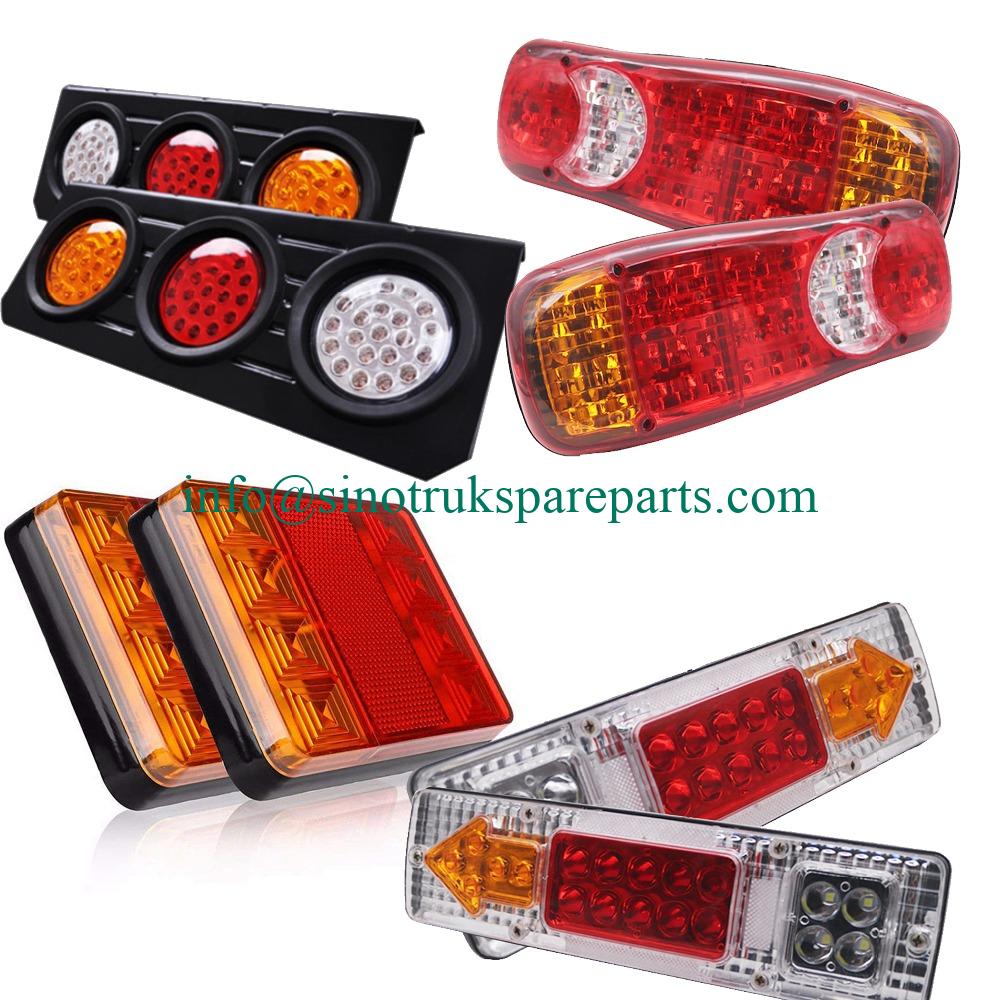 Sinotruk howo Square Truck Rear Lamps Trailer Tail Light Kombinasi