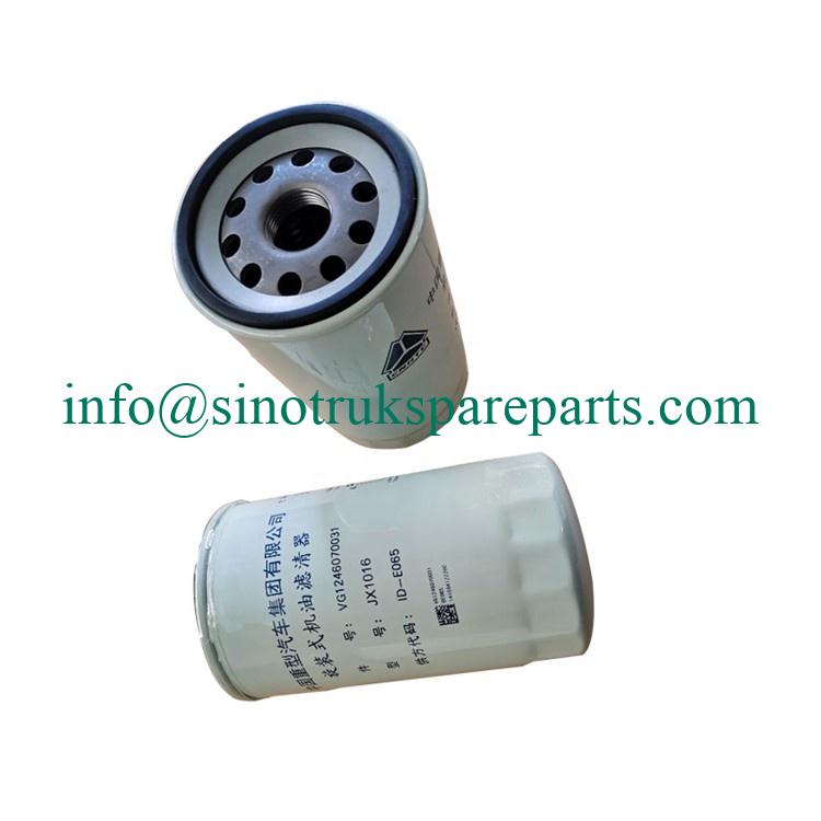 FILTRO DE ÓLEO DAS PEÇAS DO MOTOR SINOTRUK HOWO TRUCK VG1246070031
