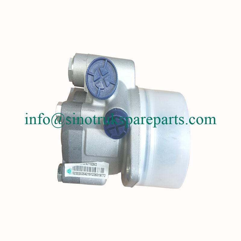 Suku cadang Truk Sinotruk Howo WG9731471025 Pompa Kemudi