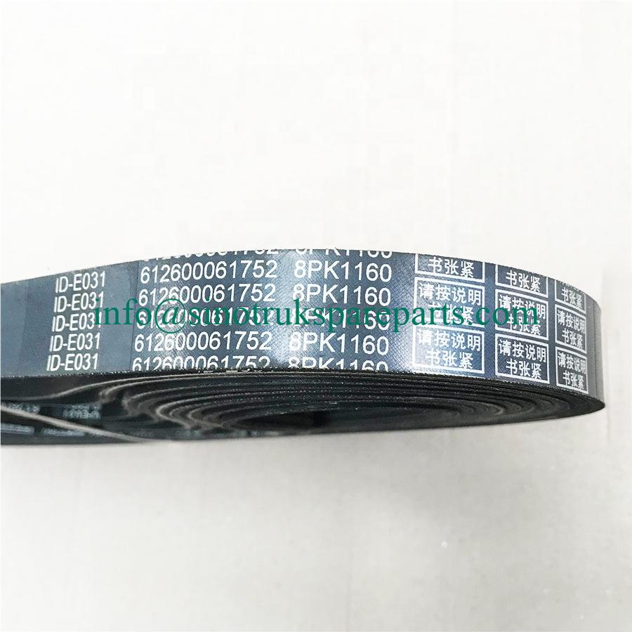 sinotruk howo cinto v genuíno 8PK1160