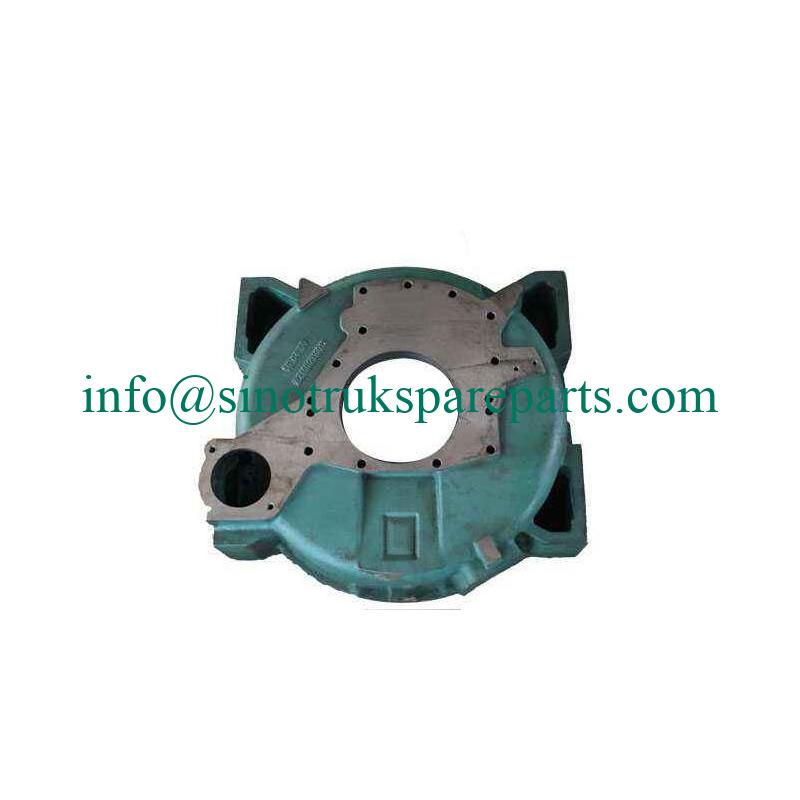 Suku cadang mesin truk Sinotruk HOWO Flywheel Shell AZ1500010012
