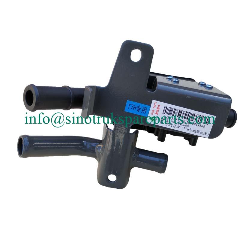 Peças sobressalentes Sinotruk HOWO T7H Warm Wind Valve AZ1664840060