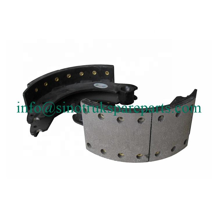 Conjunto de sapata de freio de peças sobressalentes Sinotruk HOWO AZ9100440018