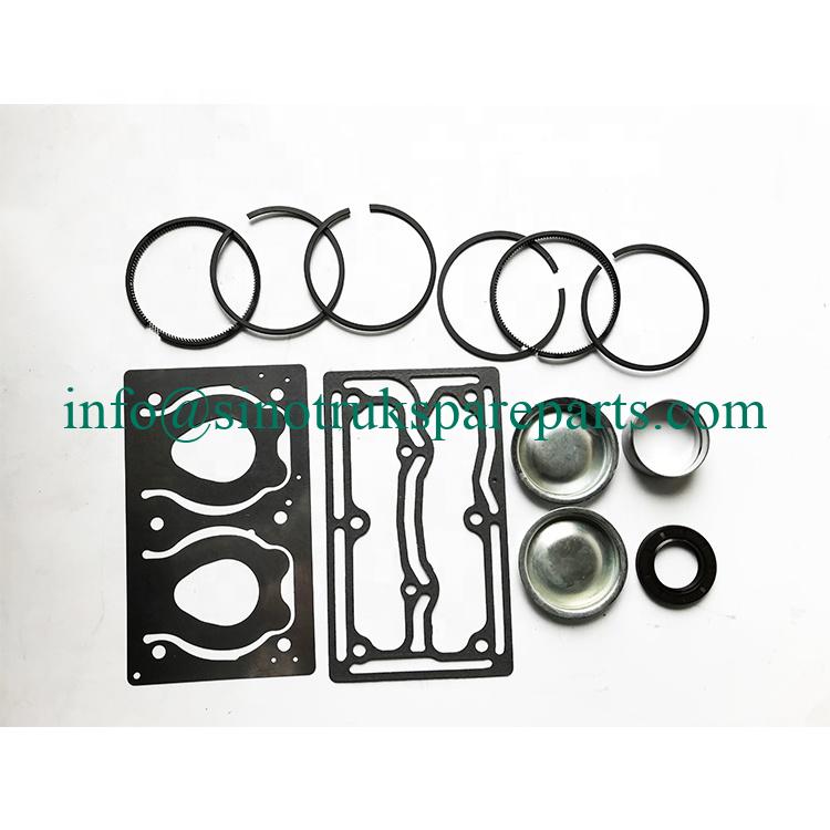 Sinotruk howo truck peças sobressalentes Kit de reparo de compressor de ar cilindro duplo VG1560130080A