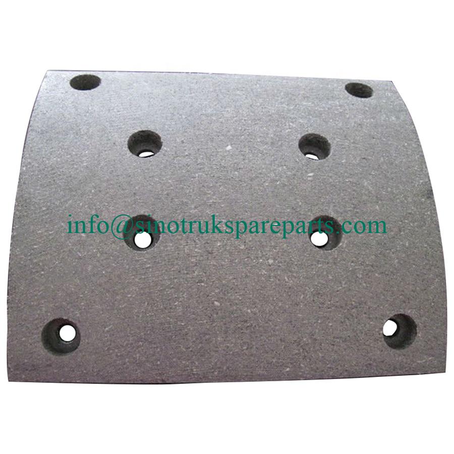 Lót phanh trước sinotruk howo WG9200340068