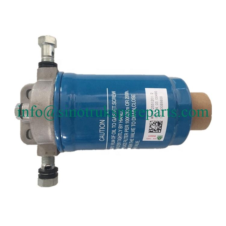 Le camion de SINOTRUK HOWO PIÈCE le filtre à carburant de moteur diesel WG9412551201