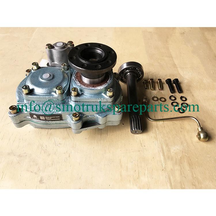 La boîte de vitesses de transmission howo partie l'ensemble de prise de force WG9700291020 pour HW70