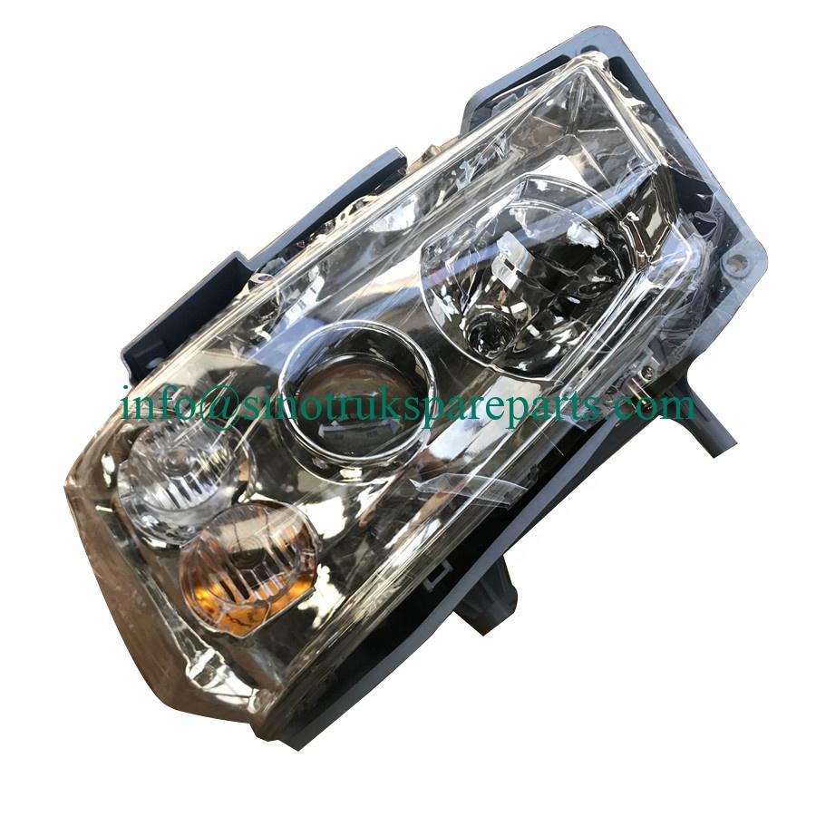 sinotruk howo RHD WG9716720001 ອຸປະກອນ headlamp ຊ້າຍເດີມ
