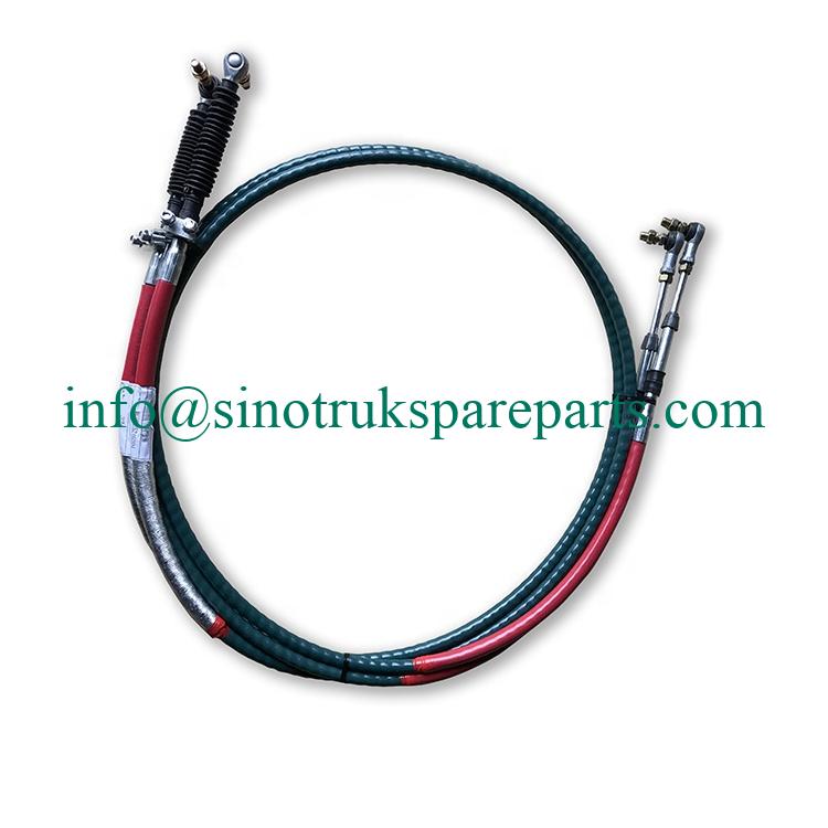 Sino truck spareparts câble de changement de vitesse WG9725240204 pièces de camion howo
