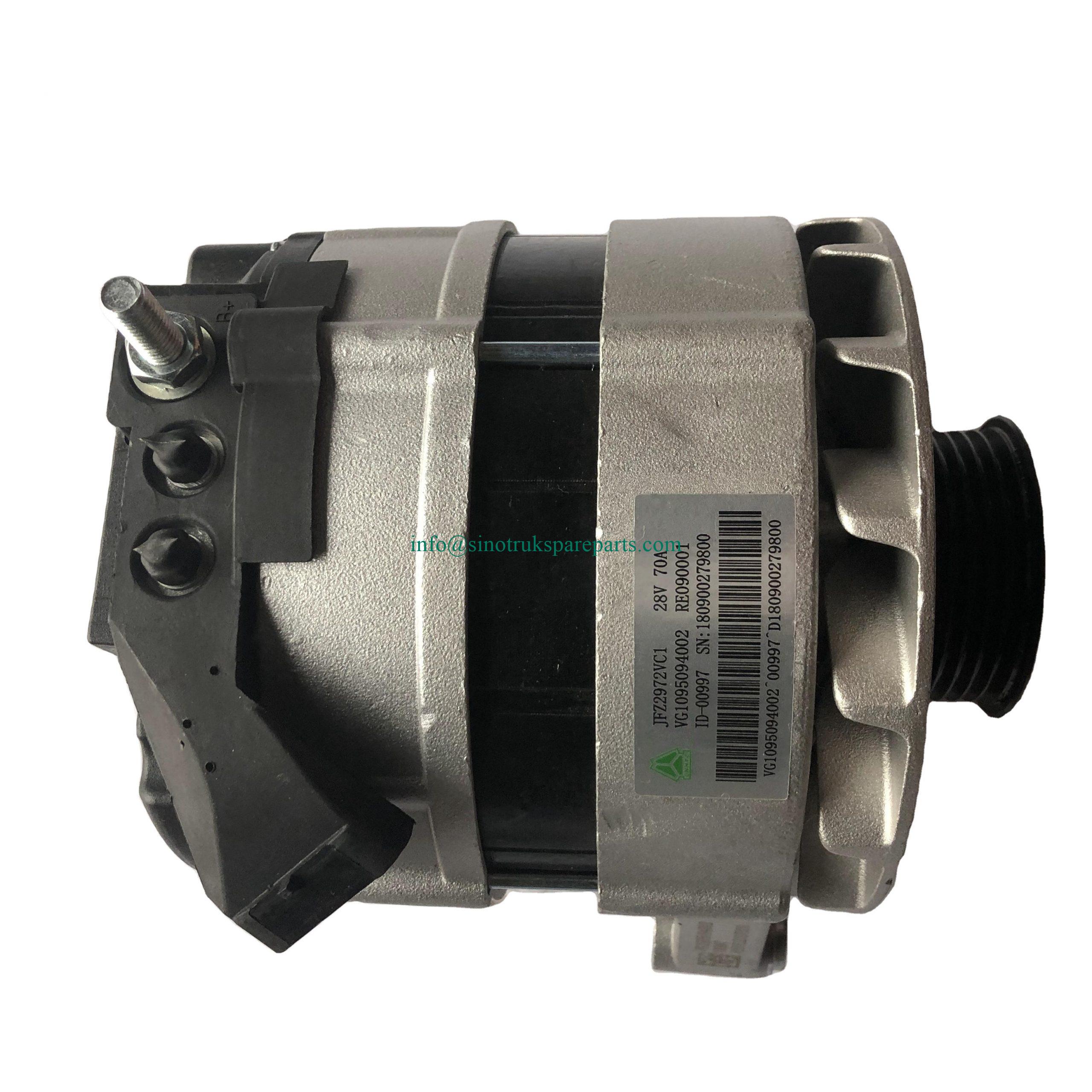 Alternador del motor de los recambios VG1560090011 del camión de Sinotruk Howo