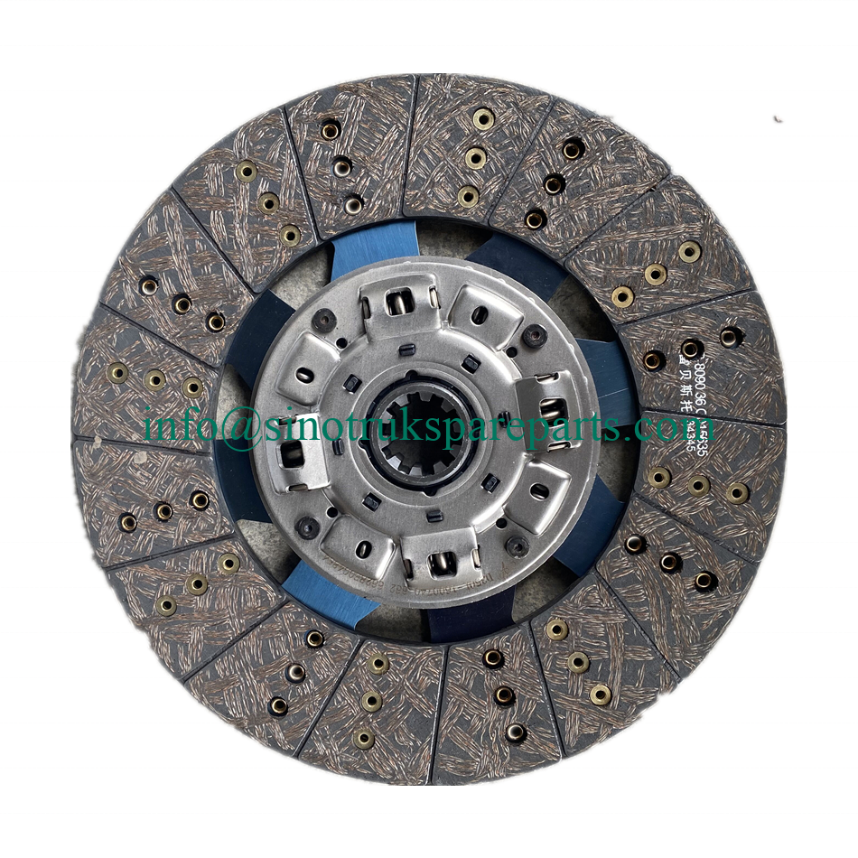 Véritable plaque d'embrayage D350H-1600740 pour camion Sinotruk howo