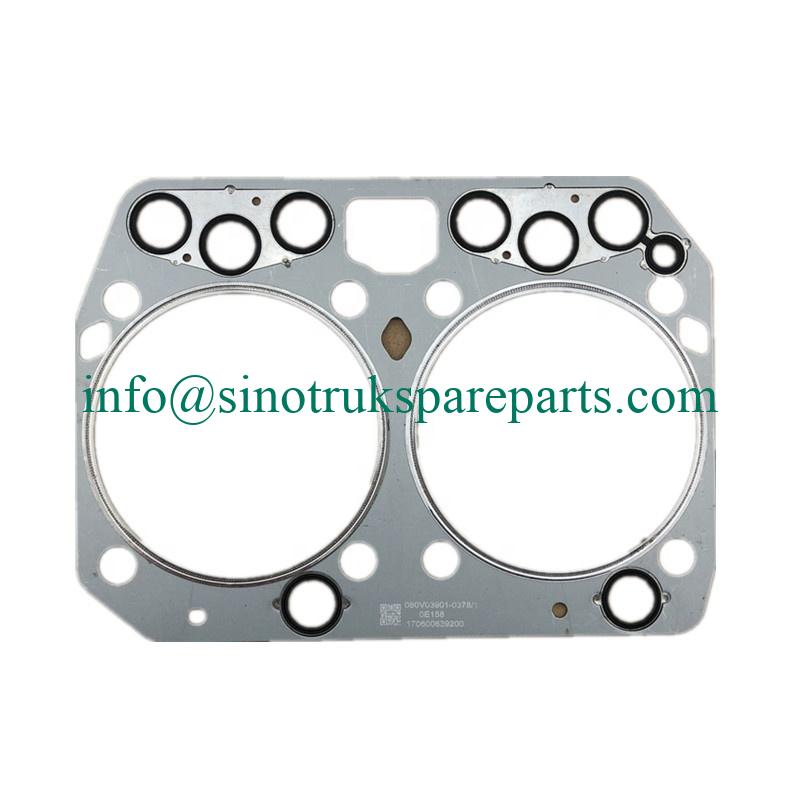 Sinotruk bagian mesin truk berat paking kepala silinder 080V03901-0378