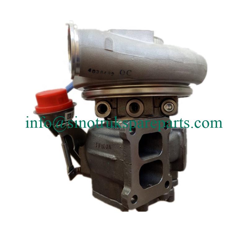 Turbocompresor 202V09100-7828 del motor de los recambios del camión del gas de Sinotruk