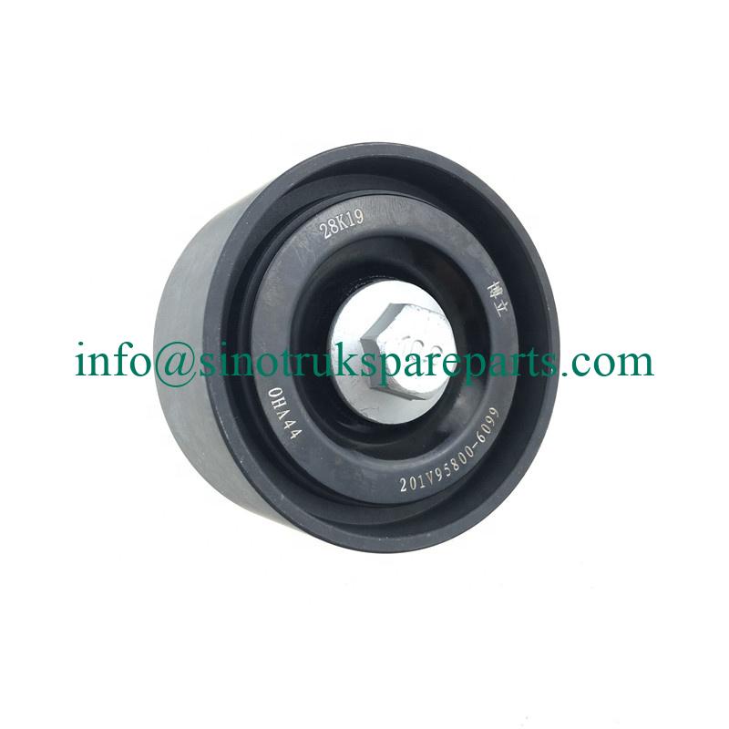 Poulie folle 201V95800-6099 de pièces de rechange de camion de Sinotruk HOWO