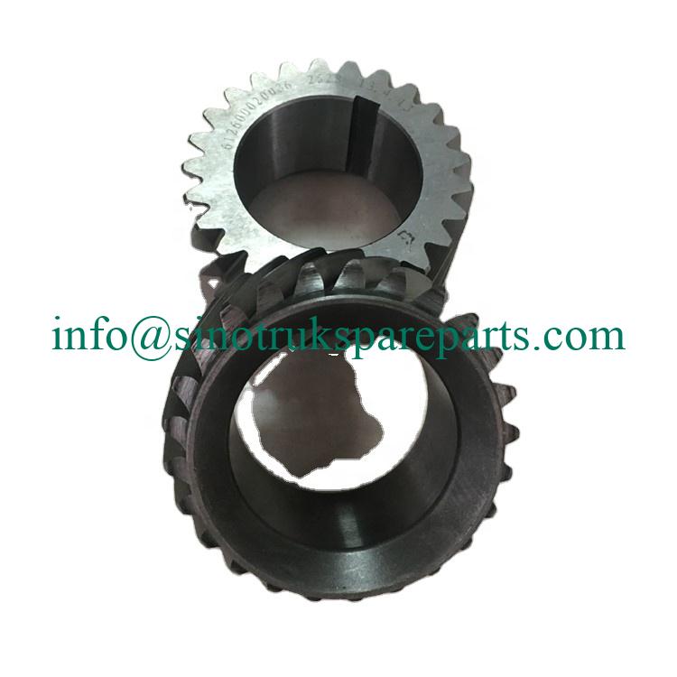 PIGNON DE DISTRIBUTION DE VILEBREQUIN DE PIÈCES DE MOTEUR WD615 612600020036