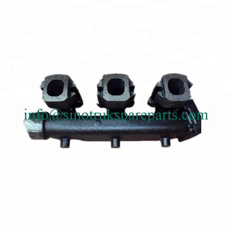 Truk SINOTRUK WD615 Suku Cadang Mesin Exhaust Manifold Belakang VG1540110202
