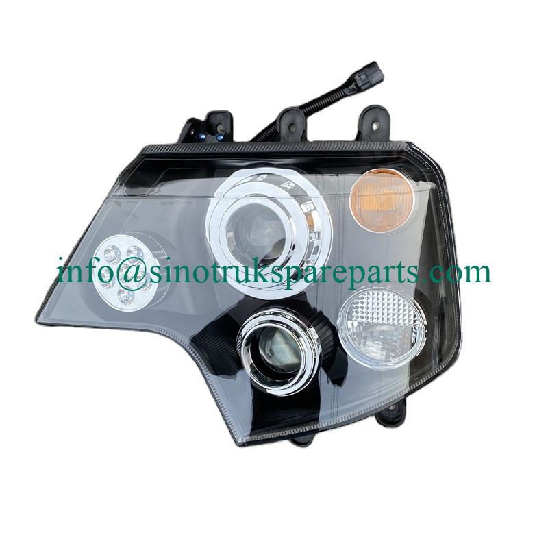 Phụ tùng xe tải Sinotruk HOWO đầu đèn bên phải WG9925720062