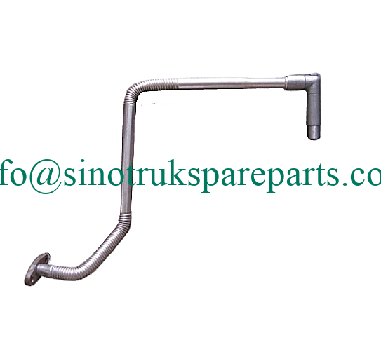 Bộ phận động cơ diesel wd12.420 Ống hồi nhiên liệu 612600113845