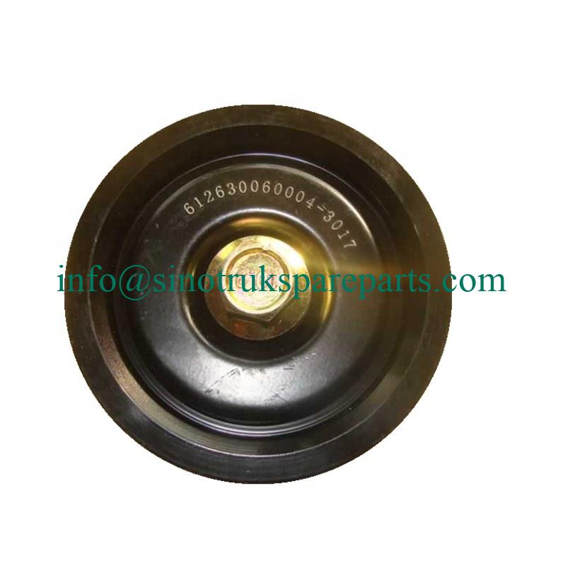 Bộ phận động cơ Sinotruk HOWO Ròng rọc căng đai 612630060004