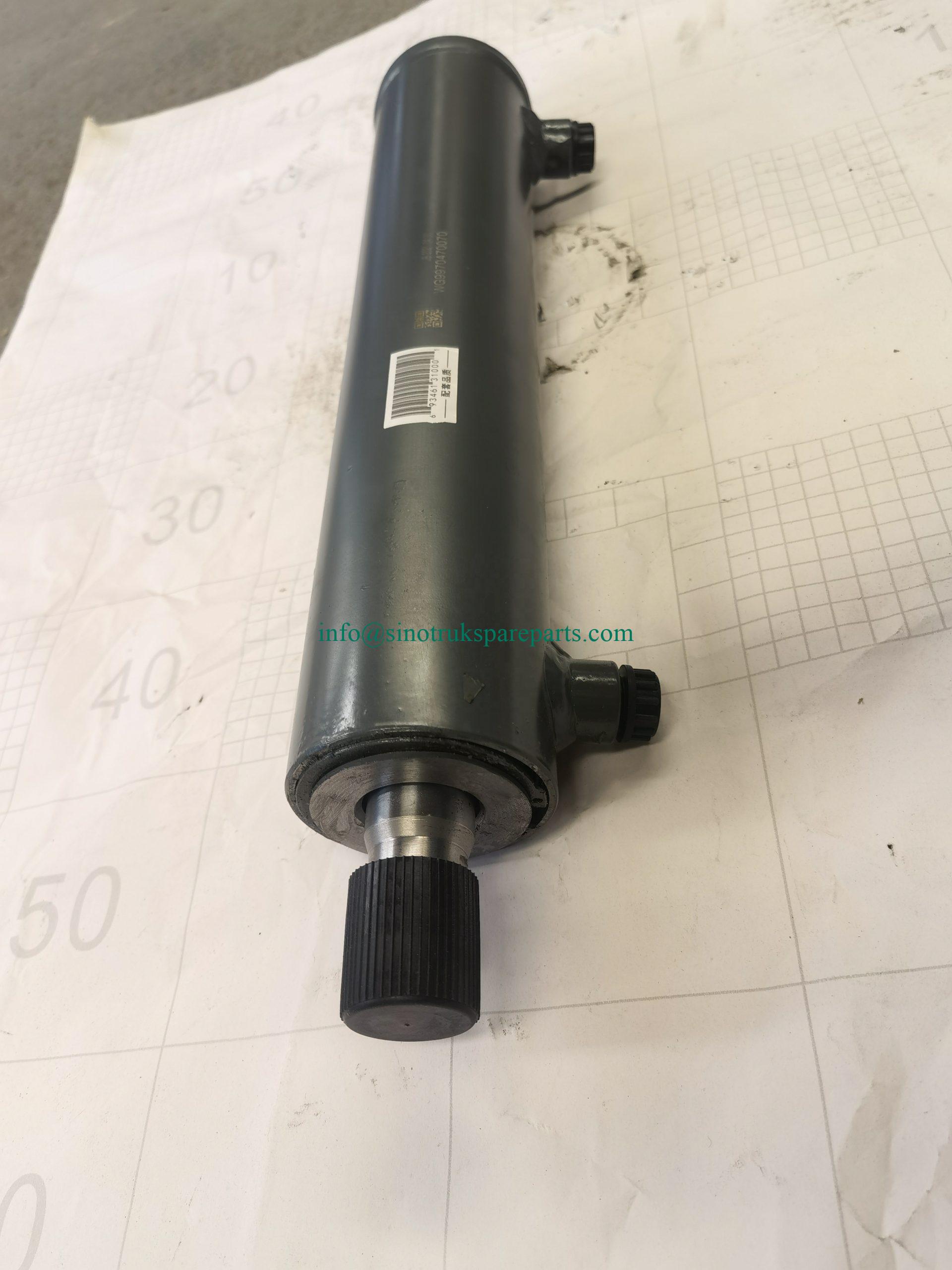 WG9970470070 Sinotruk HOWO truk suku cadang kemudi power cylinder