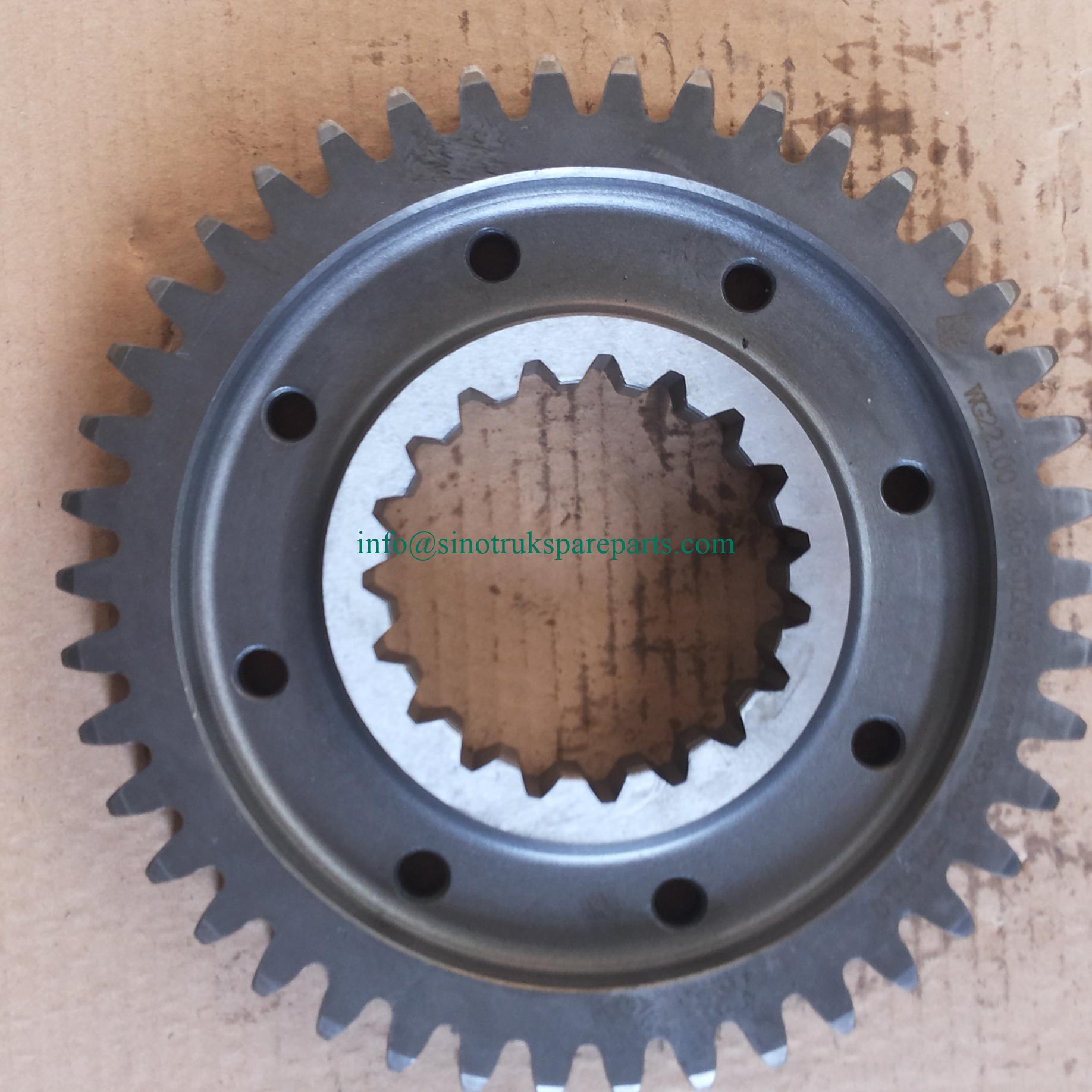 Gear-first gear untuk SINOTRUK az2210040206 Suku cadang truk