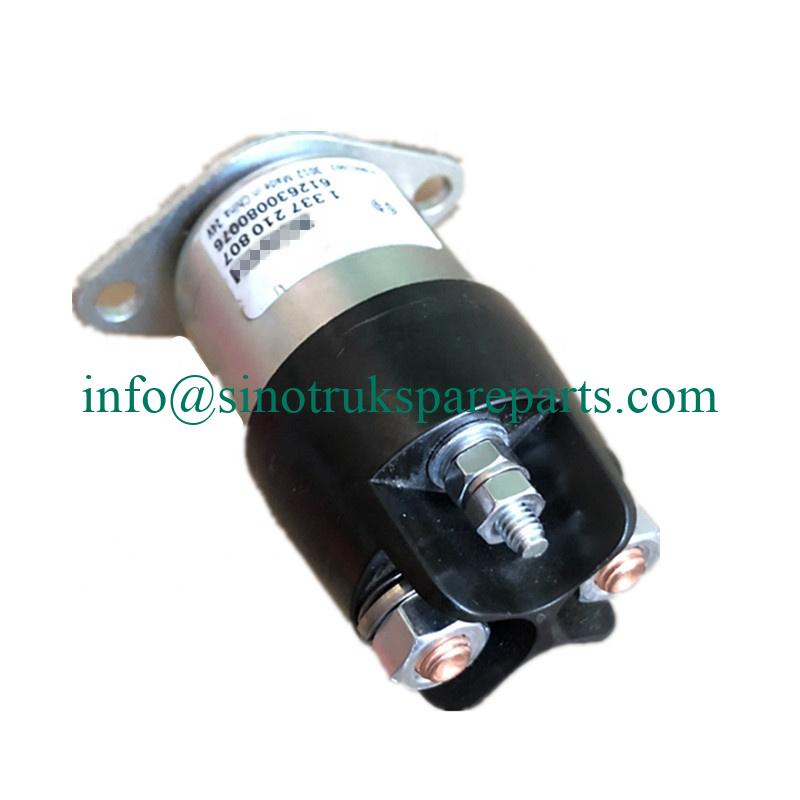 Phụ tùng xe tải hạng nặng SINOTRUK HOWO khởi động rơ le động cơ 612630080076