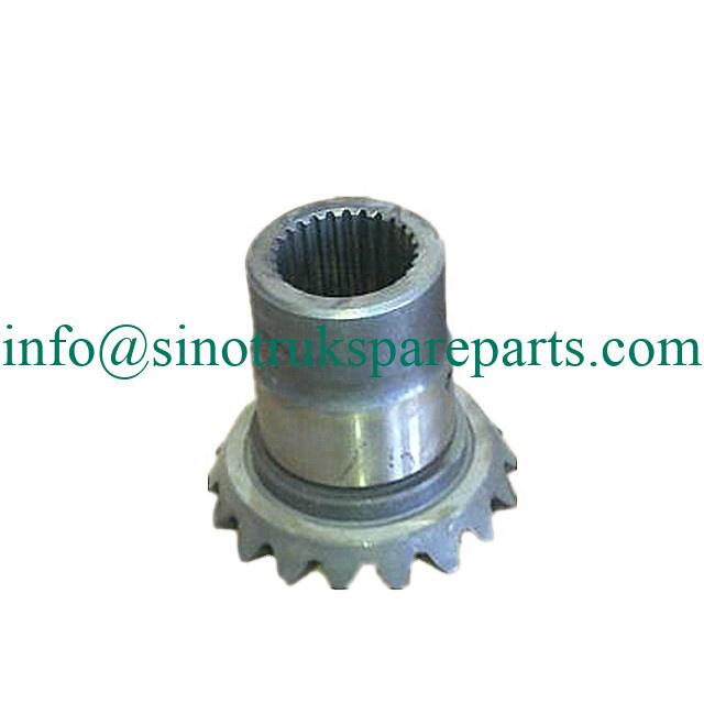 SINOTRUCK HOVA 60 Ensemble d'engrenage à arbre traversant pour mine TZ56077000485
