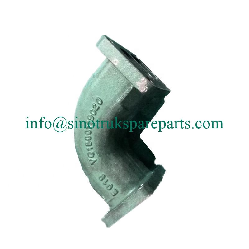 Sinotruk howo phụ tùng xe tải tiếp quản khí thải VG1500119020