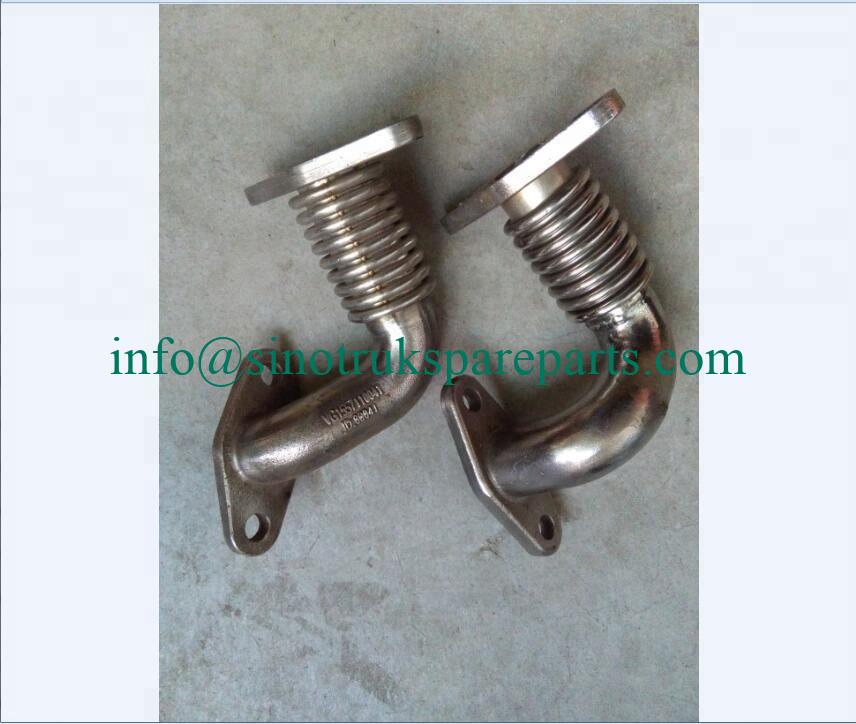 Động cơ phụ tùng xe tải Sinotruk HOWO EGR Air Intake Pipe VG1557110042