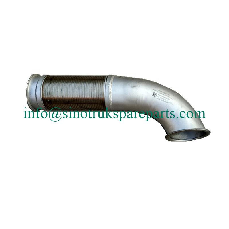 Sinotruk howo truck steel Exhaust Pipe WG9725540153