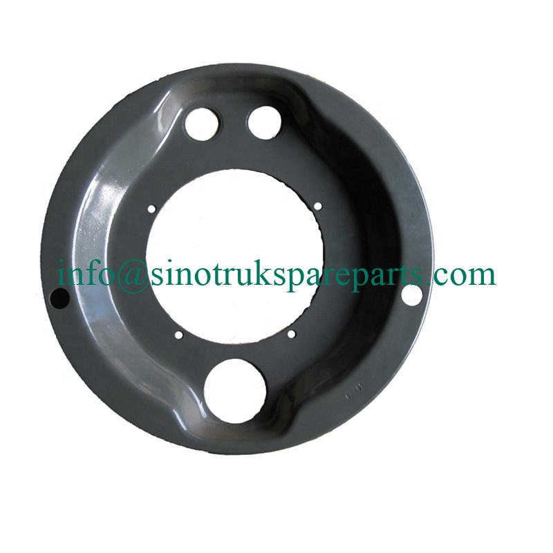 Bagian sasis Sinotruk HOWO 1880340018 Penutup debu rem, pelindung debu rem