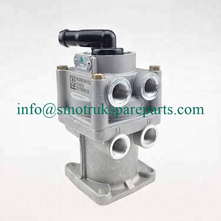 Suku cadang Sinotruk Howo Katup rem WG9000360152