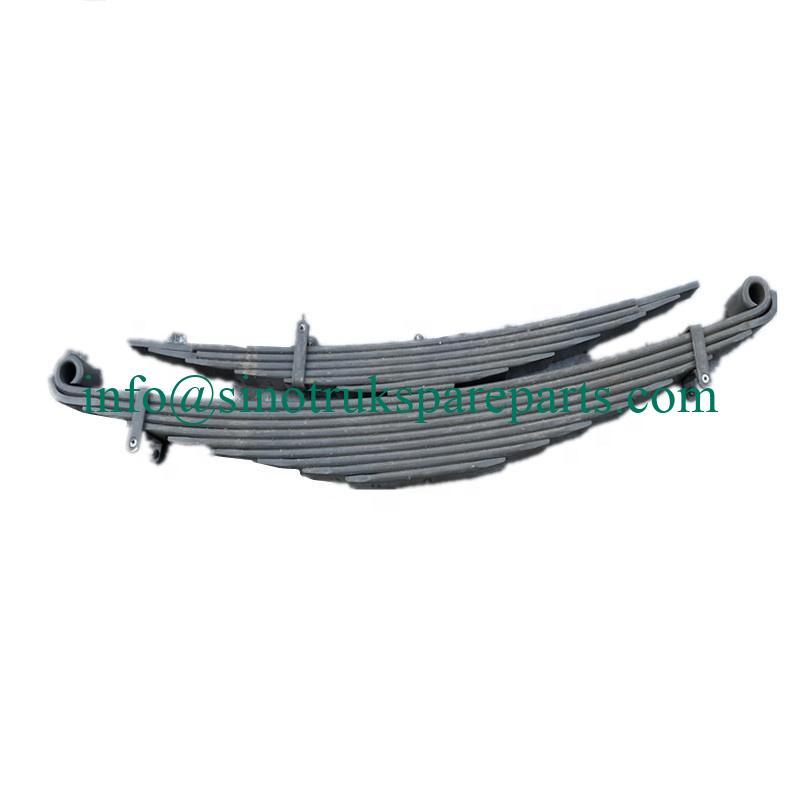 Pièces de rechange pour camion Sinotruk Howo Ressort à lames avant gauche WG9731520011