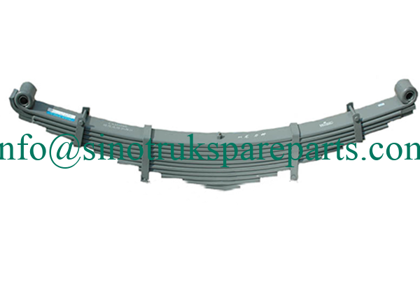 SINOTRUK HOWO Suku cadang truk Pelat pegas daun kanan depan WG9731520042