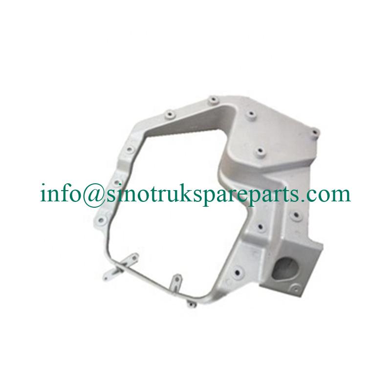 Phụ tùng thân xe tải sinotruk howo A7 AZ9925720002 Giá đỡ đèn pha