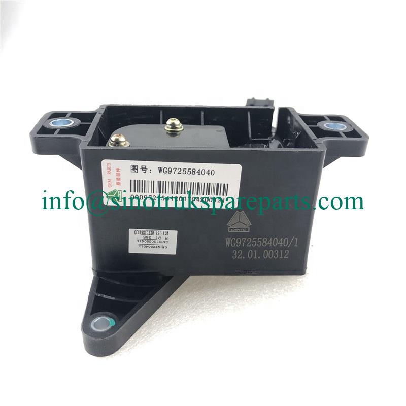 SINOTRUK HOWO Truck Parts acelerador remoto eletrônico WG9725584040