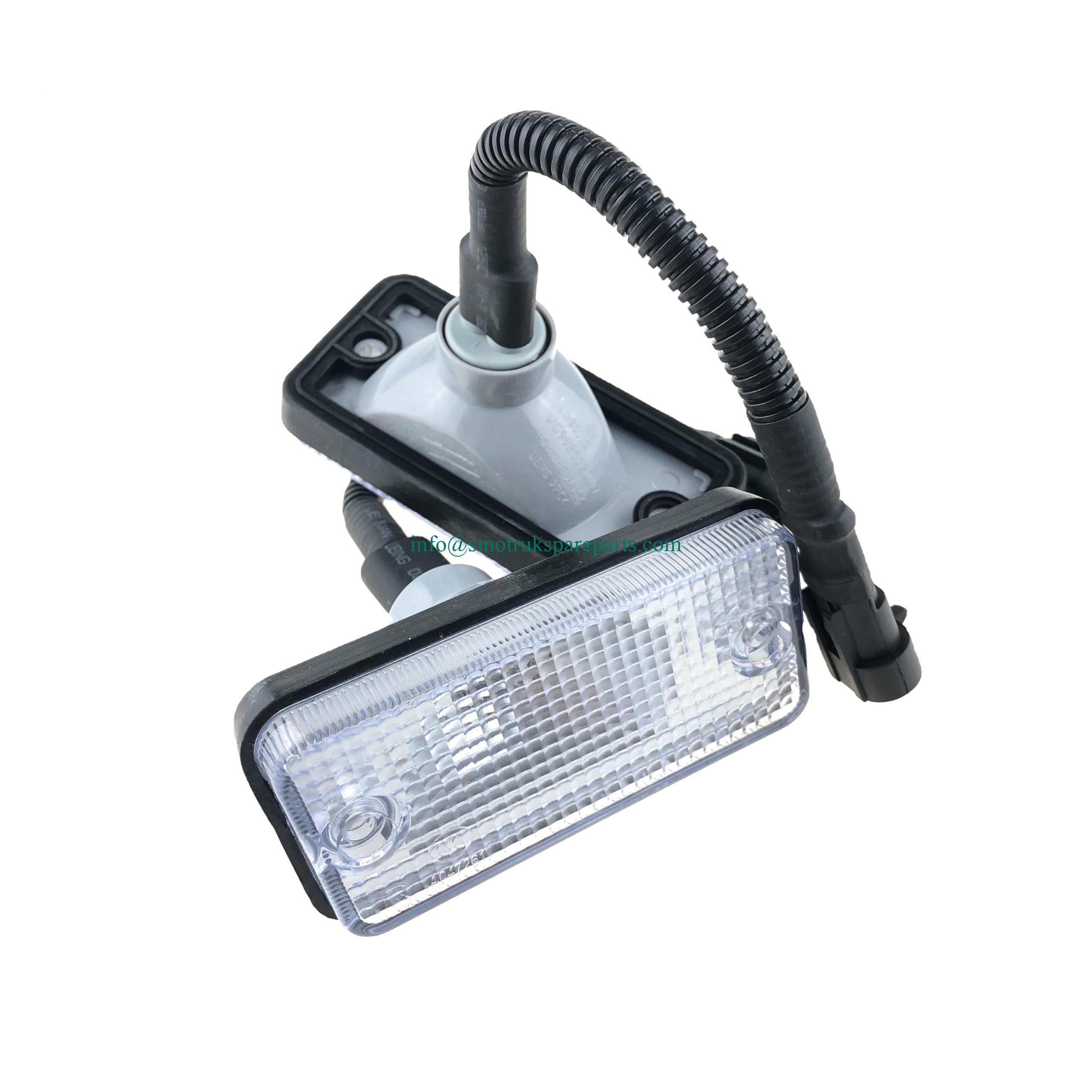 đầu đèn WG9925720007 phụ tùng xe tải SINOTRUK HOWO A7